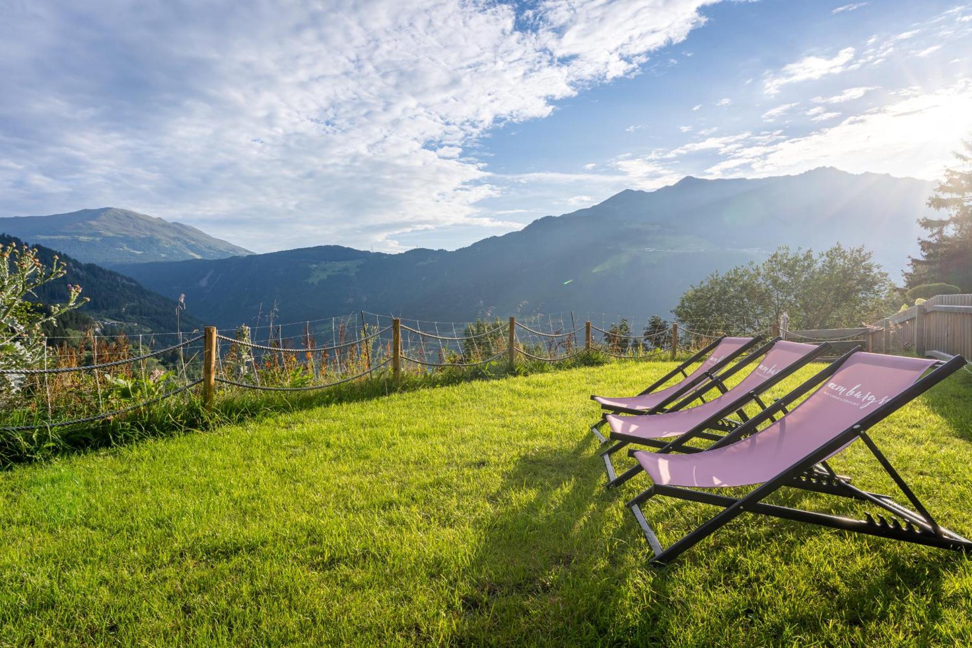 Alpin Chalet Am Burgsee Ladis Zewnętrze zdjęcie